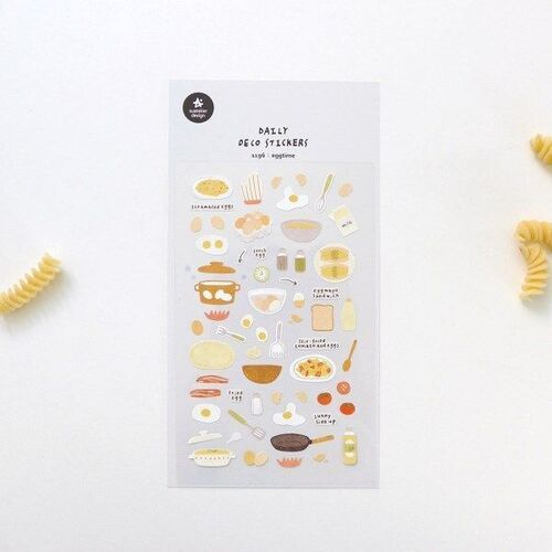 Eggtime Breakfast Deco Sticker