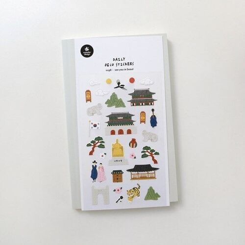 See you in Seoul Deco Sticker