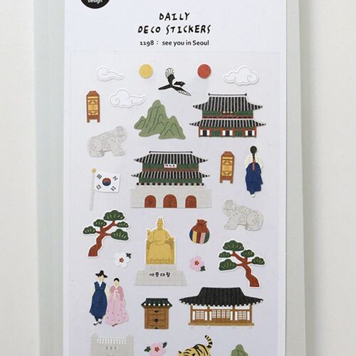 See you in Seoul Deco Sticker - Image 10