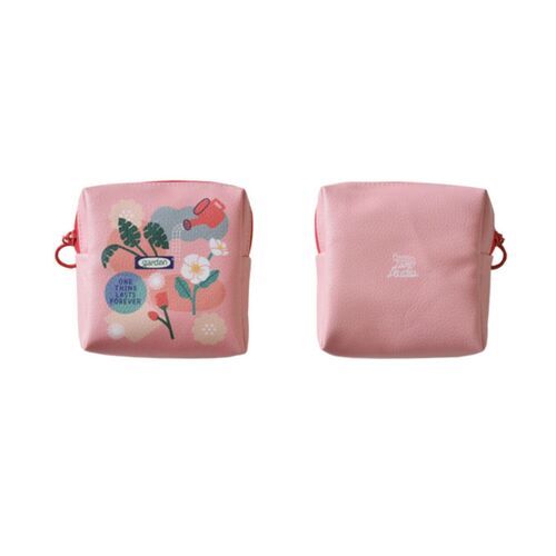 Illustrated Mini Zip Pouch - Image 4