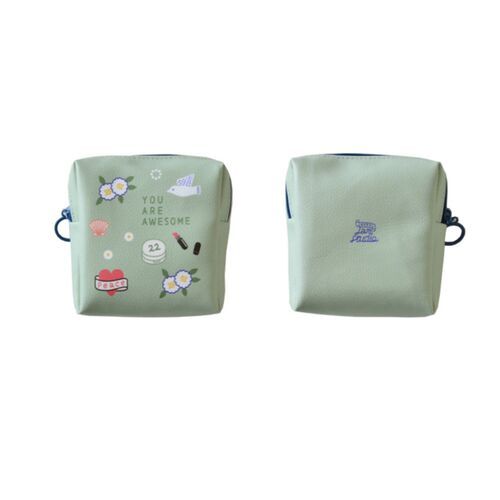 Illustrated Mini Zip Pouch - Image 2