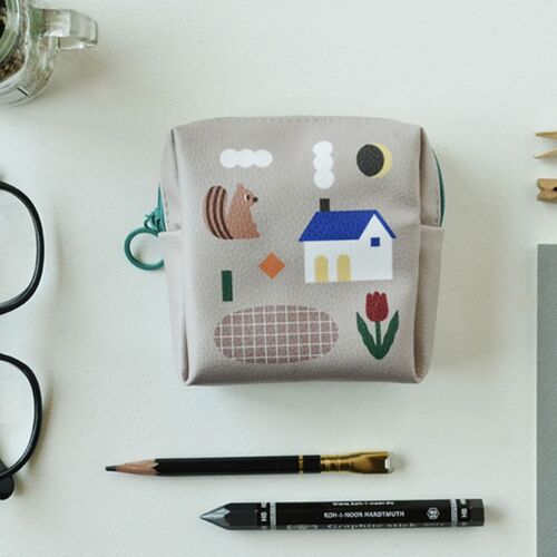 Illustrated Mini Zip Pouch - Image 14