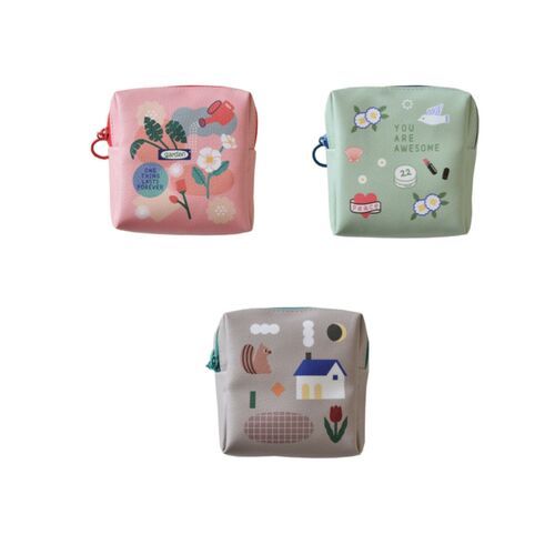 Illustrated Mini Zip Pouch - Image 16