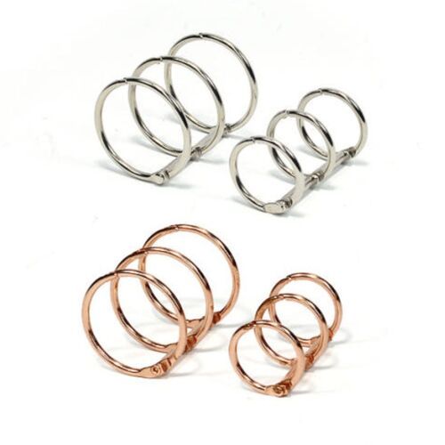 Silver A5 Binder 6 Ring Set - Image 3