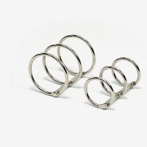 Silver A5 Binder 6 Ring Set