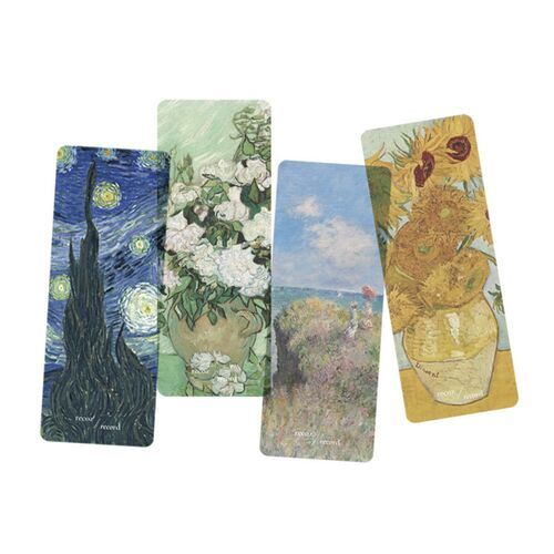 4pcs Gogh & Monet Bookmark Set - Image 3