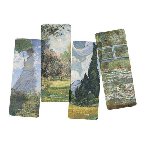4pcs Gogh & Monet Bookmark Set - Image 5