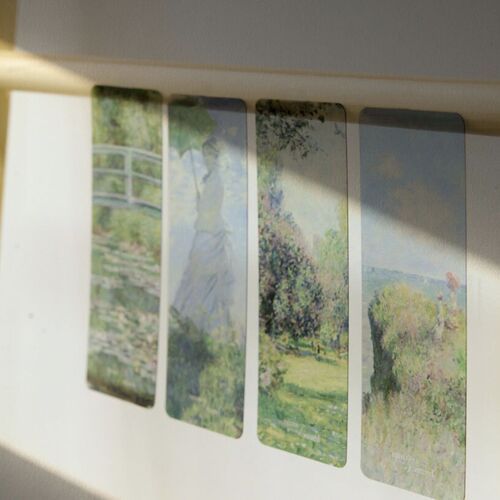 4pcs Gogh & Monet Bookmark Set - Image 7