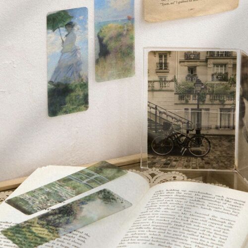 4pcs Gogh & Monet Bookmark Set - Image 8