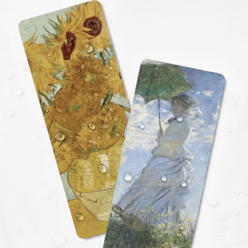 4pcs Gogh & Monet Bookmark Set - Image 9
