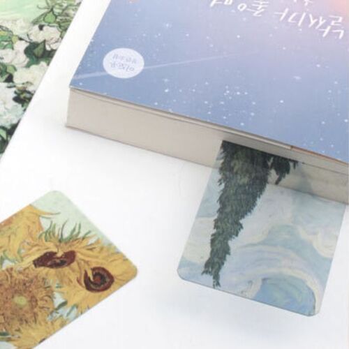 4pcs Gogh & Monet Bookmark Set - Image 12