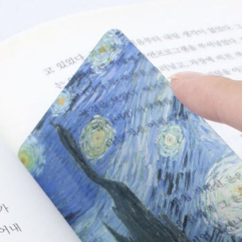 4pcs Gogh & Monet Bookmark Set - Image 13