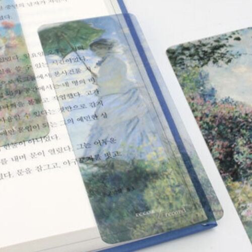 4pcs Gogh & Monet Bookmark Set - Image 2