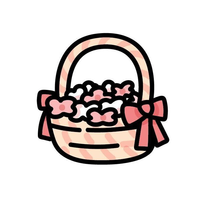 18 Petal Basket