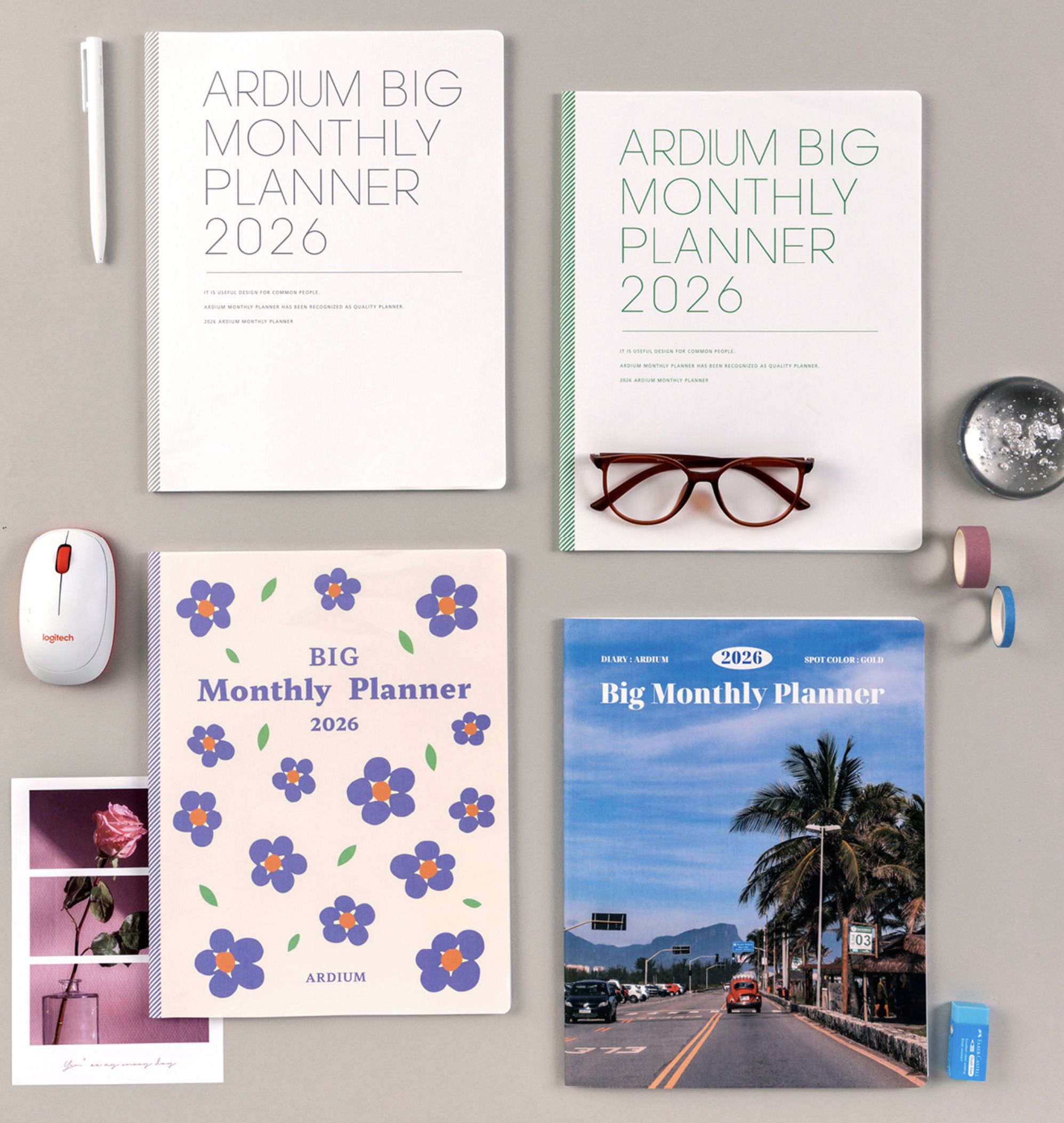 MochiThings: 2026 Ardium Big Monthly Planner