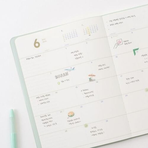 2026 B5 Slim & Wide Monthly Planner - Image 2