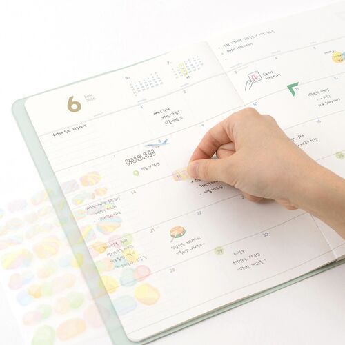 2026 B5 Slim & Wide Monthly Planner - Image 10