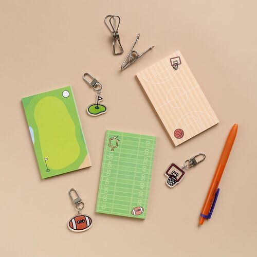 8pcs Sports Memo Pad Set - Image 7