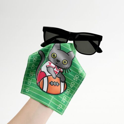 Lana & Tuxedo Cat Sports Screen Cloth - Image 2