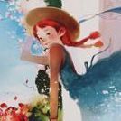 Fairy Tale Hardcover Lined Notebook, Anne of Green Gables (Blue)