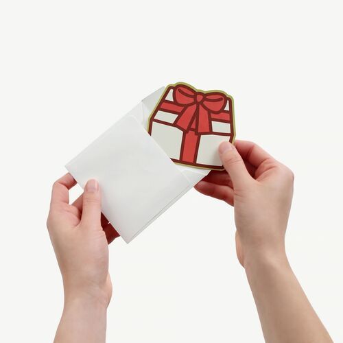 10pcs Christmas Mini Card Set - Image 3