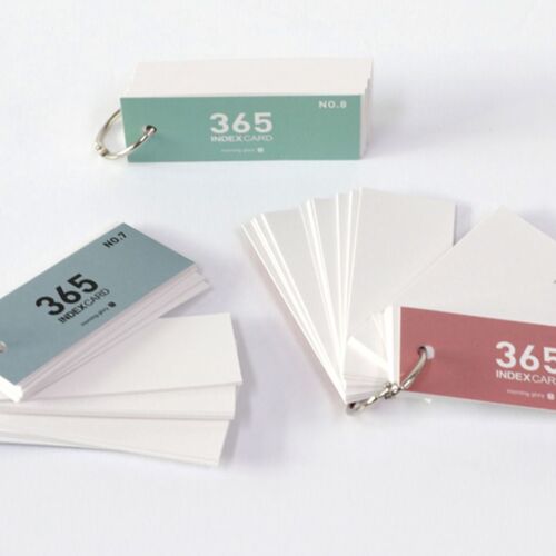 365 Daily Index Card Ring