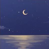 04 Midnight Moonlit Sea