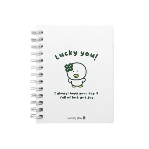 Lucky Friends Mini Spiral Lined Notebook v2 - Image 4