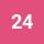 24 Colors (Pink)