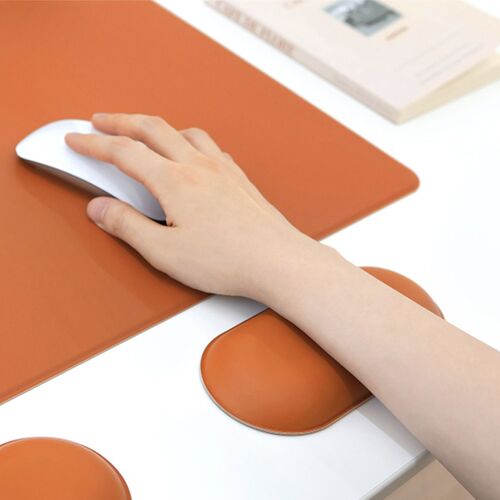 Vegan Leather Mouse Wrist Rest - Image 1