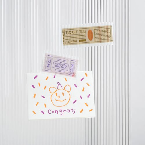 Vintage Ticket Masking Tape - Image 4