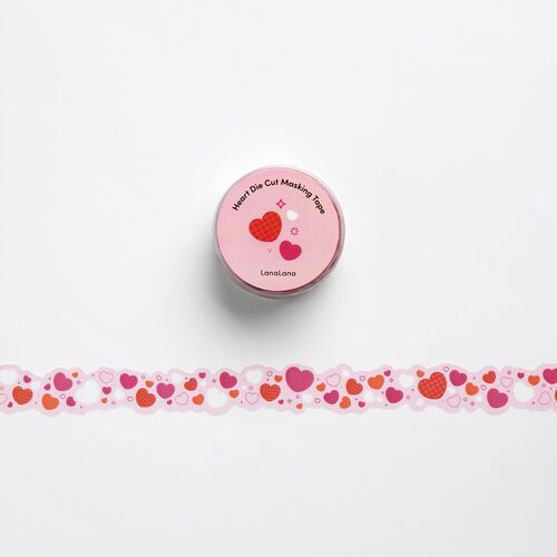 Heart Die Cut Masking Tape - Image 7