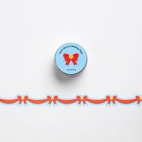 Heart Die Cut Masking Tape - Image 8