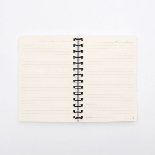 Small Pastel Spiral Lined Band Notebook v2 - Image 8
