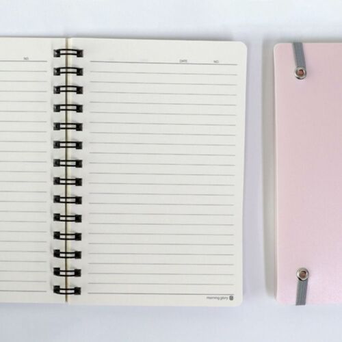 Small Pastel Spiral Lined Band Notebook v2 - Image 9