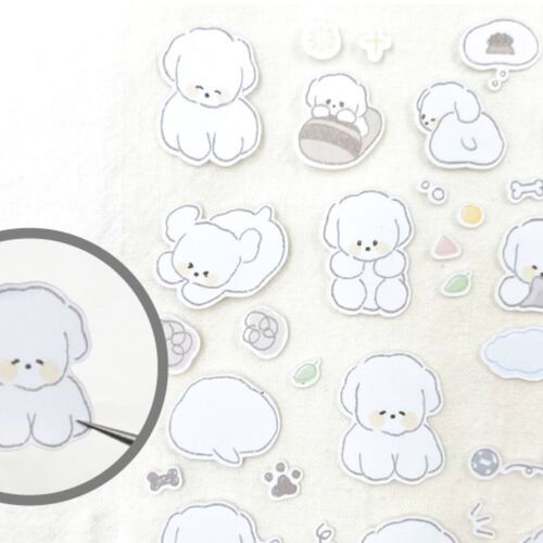 Fluffy Puppy’s Day Sticker - Image 3