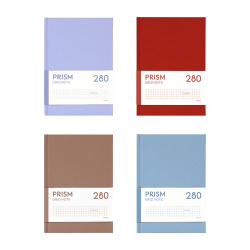 Prism B6 280p Hardcover Grid Notebook v3 - Image 19
