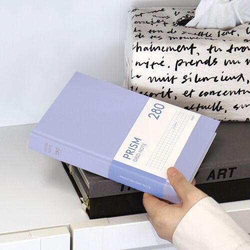 Prism B6 280p Hardcover Grid Notebook v3 - Image 8