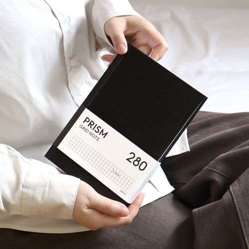 Prism B6 280p Hardcover Grid Notebook v3 - Image 5