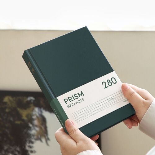 Prism B6 280p Hardcover Grid Notebook v3 - Image 7