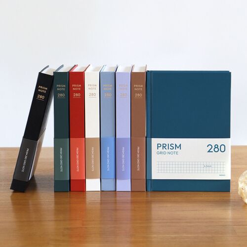 Prism B6 280p Hardcover Grid Notebook v3 - Image 3
