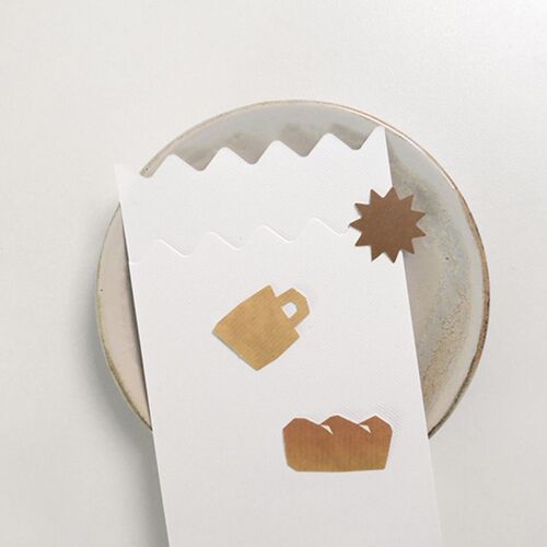 8pcs Coffee On Point Sticker Set - Image 8