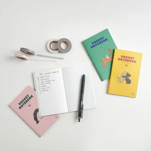 Cuddly Pocket Plain Notebook