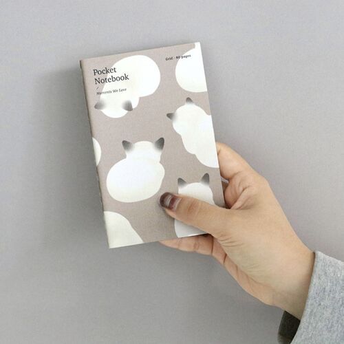 Calm Days Pocket Grid Notebook - Image 2