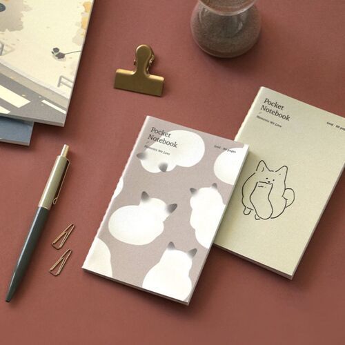 Calm Days Pocket Grid Notebook - Image 3