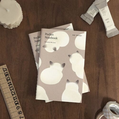 Calm Days Pocket Grid Notebook - Image 6