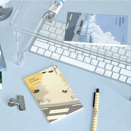 Calm Days Pocket Grid Notebook - Image 13