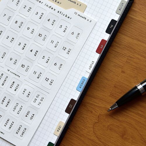 Inner Leather Index Sticker v2 - Image 5