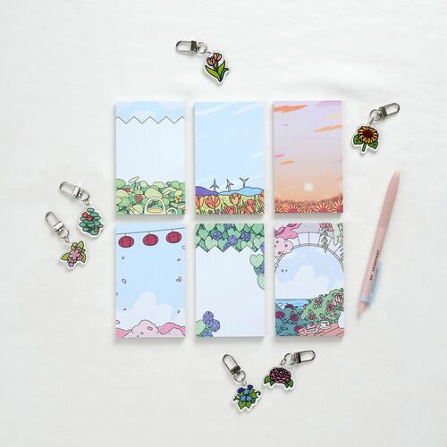 Blooming Garden Sticky Note - Image 9