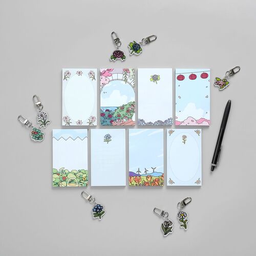 Blooming Garden Sticky Note - Image 11